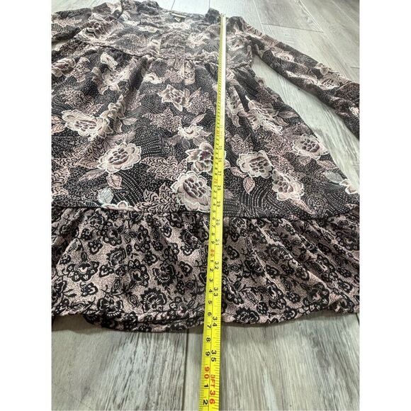Knox Rose BoHo floral knee length dress size XS - Picture 6 of 11
